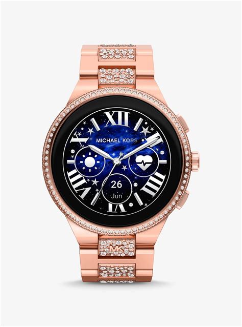 michael kors blakely pavé rose gold tone watch|Pavé Rose Gold.